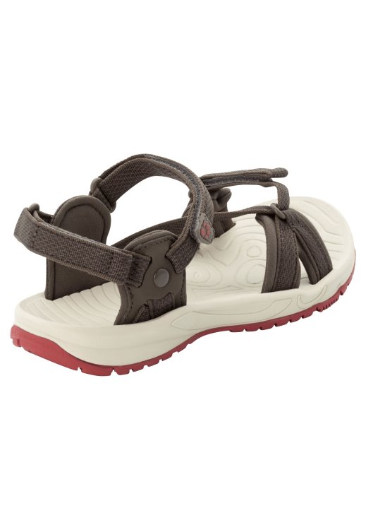 Brand Jack Wolfskin Coconut Brown-Auburn Lakewood Ride Sandal W