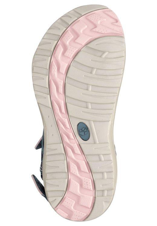 Bluish Grey-Rose Brand Jack Wolfskin Best Wave Breaker W