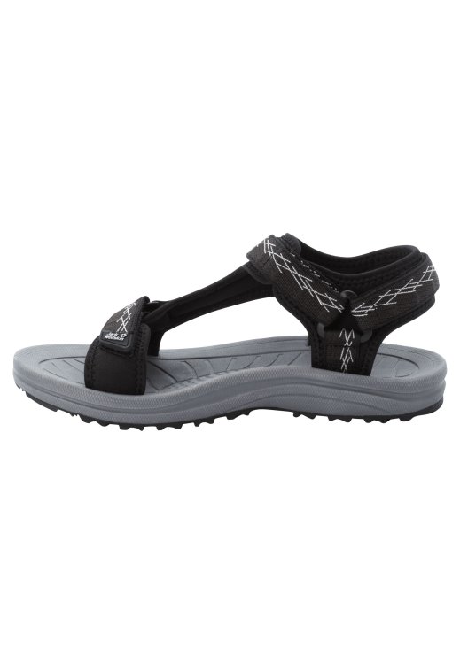 Black-Grey Fashion Brand Jack Wolfskin Wave Breaker W