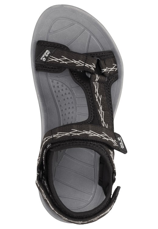 Black-Grey Fashion Brand Jack Wolfskin Wave Breaker W
