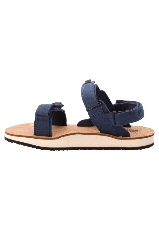 Blue-Cork Collection Ecostride 2 Sandal W Brand Jack Wolfskin