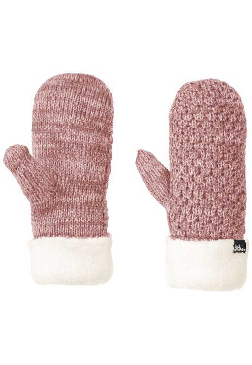 Hot Afterglow Brand Jack Wolfskin Highloft Knit Mitten Women