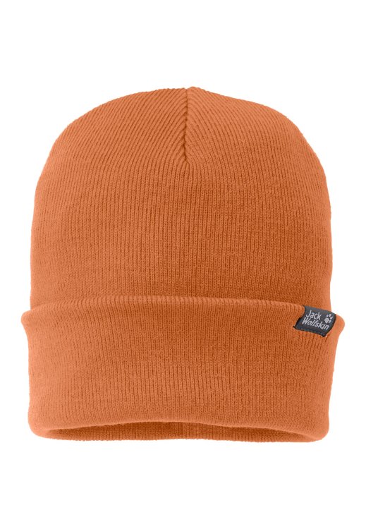 Rib Hat Brand Jack Wolfskin Fashion Orange Fall