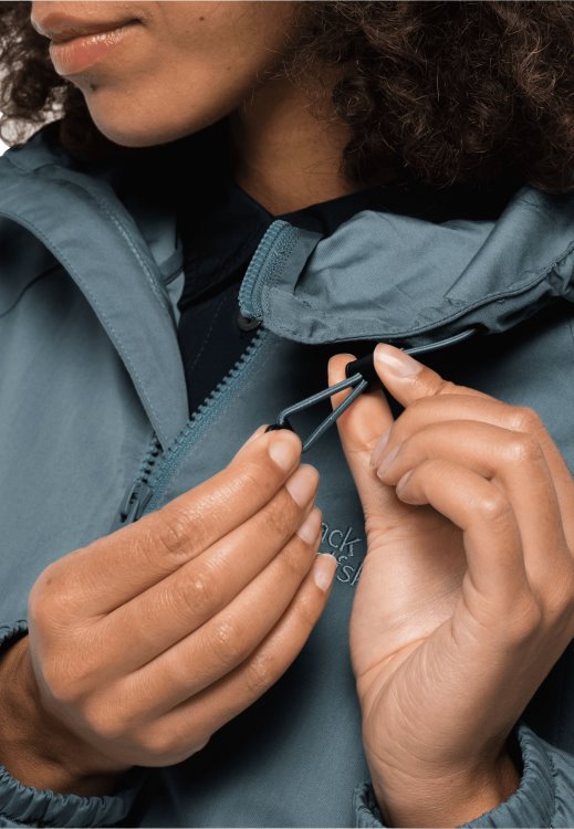 Brand Jack Wolfskin Original Lakeside Trip Jacket W Teal Grey