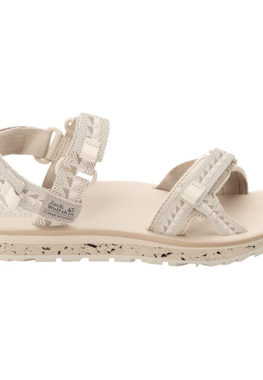 Beige-Beige Origin Outfresh Sandal W Brand Jack Wolfskin