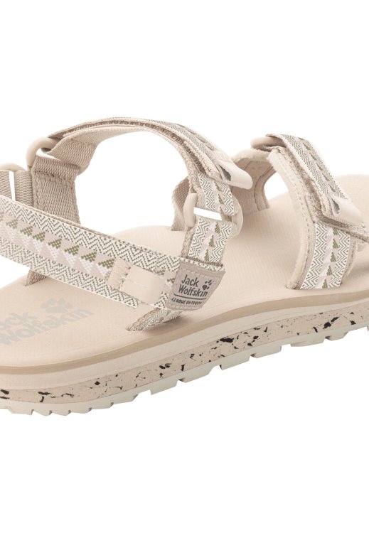 Beige-Beige Origin Outfresh Sandal W Brand Jack Wolfskin