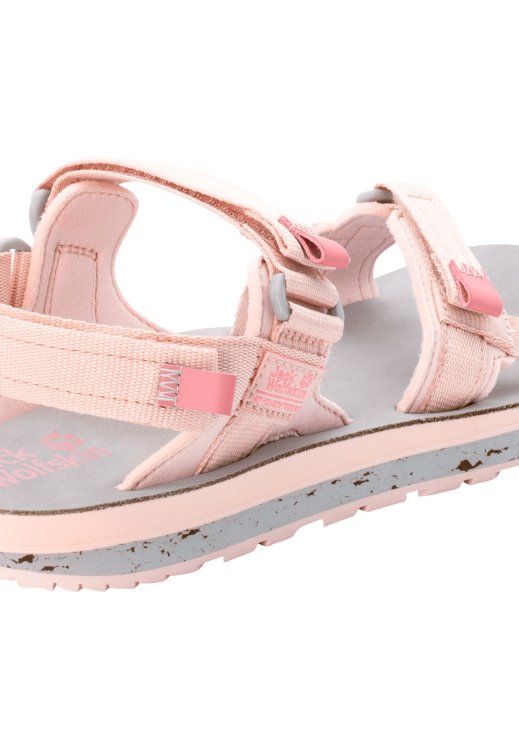 Hot Brand Jack Wolfskin Rose-Grey Outfresh Deluxe Sandal W