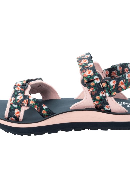 Best Brand Jack Wolfskin Outfresh Deluxe Sandal W Night Blue All Over
