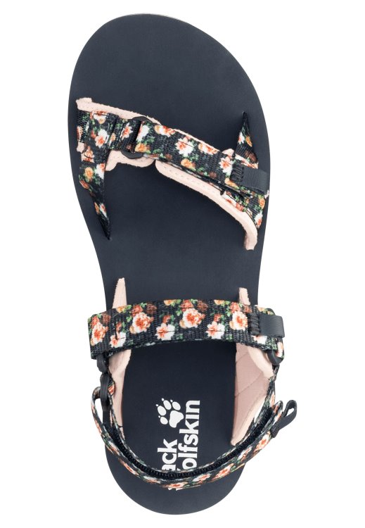 Best Brand Jack Wolfskin Outfresh Deluxe Sandal W Night Blue All Over