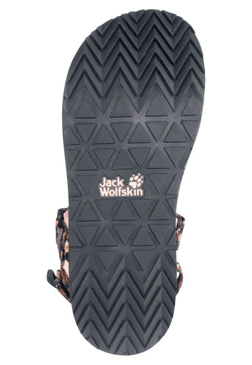 Best Brand Jack Wolfskin Outfresh Deluxe Sandal W Night Blue All Over