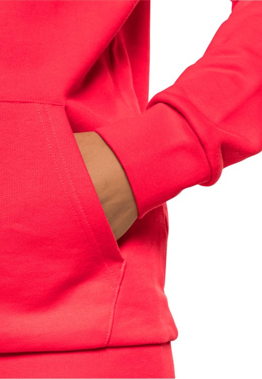 Brand Jack Wolfskin Tulip Red Essential Hoody W Hot