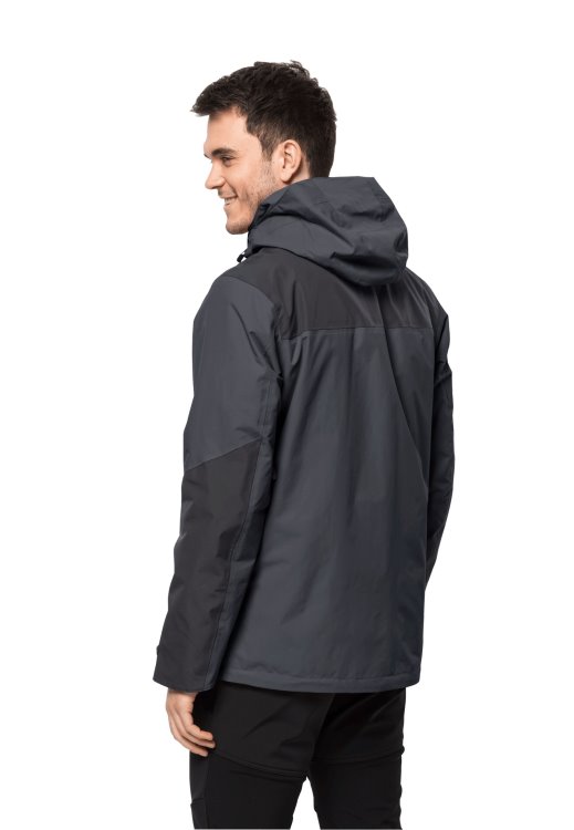 Ebony Origins Brand Jack Wolfskin Jasper 3in1 Jacket M