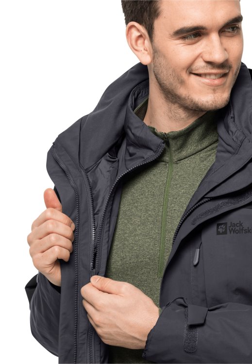 Ebony Romberg 3in1 Jacket M Brand Jack Wolfskin