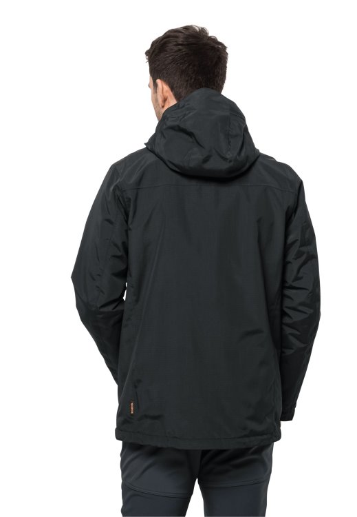 Bergland 3in1 Jacket M Brand Jack Wolfskin Origins Black