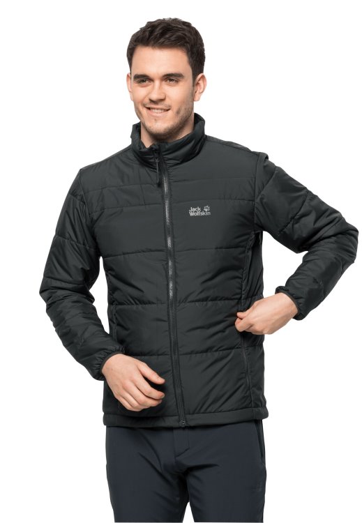 Bergland 3in1 Jacket M Brand Jack Wolfskin Origins Black