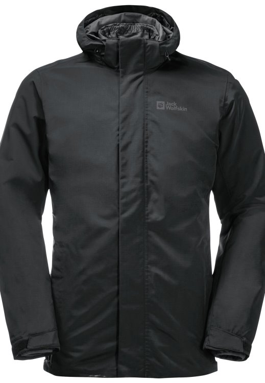 Bergland 3in1 Jacket M Brand Jack Wolfskin Origins Black