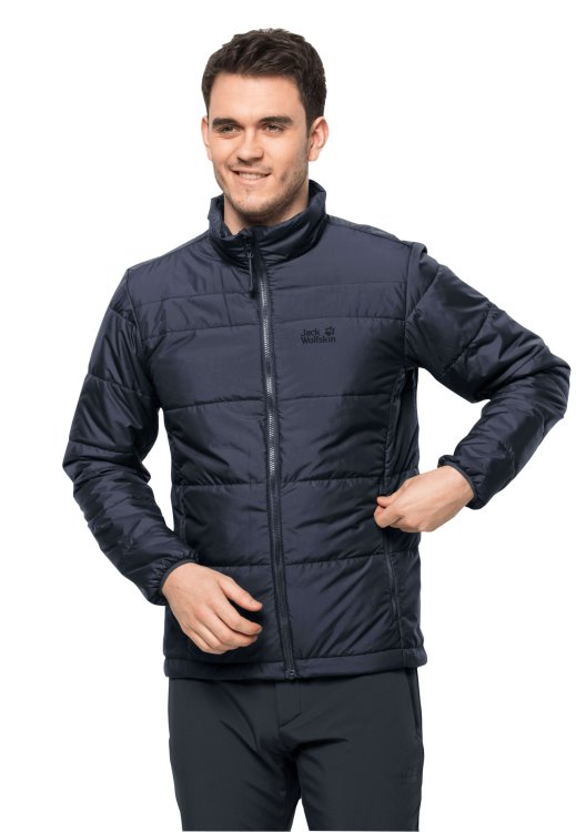 Bergland 3in1 Jacket M Night Blue Brands Brand Jack Wolfskin