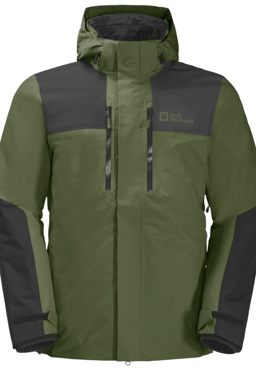 Brand Jack Wolfskin Jasper 3in1 Jacket M Origin Greenwood