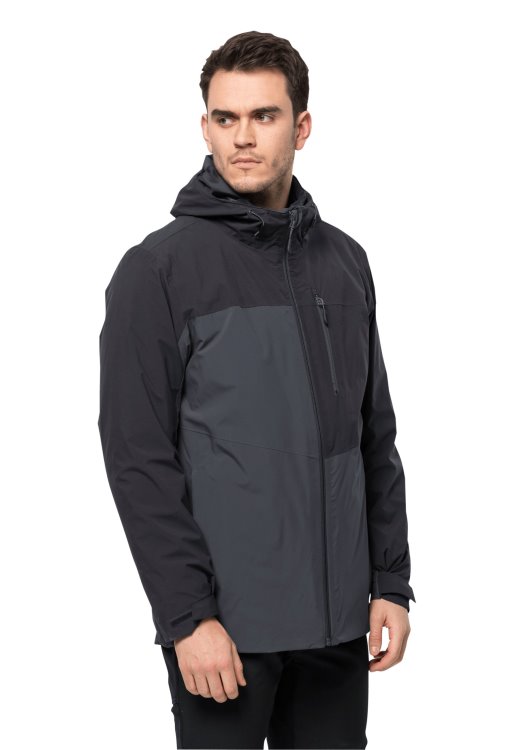 Ebony Brand Jack Wolfskin Feldberg 3in1 Jacket M Brand