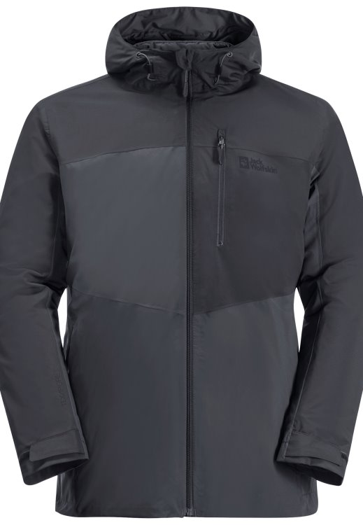 Ebony Brand Jack Wolfskin Feldberg 3in1 Jacket M Brand