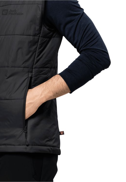 Collections Brand Jack Wolfskin Bergland Ins Vest M Black