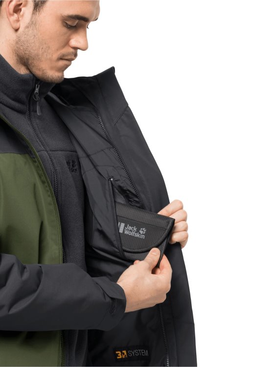 Origins Greenwood Taubenberg 3in1 Jacket M Brand Jack Wolfskin
