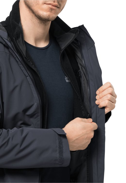 Besler 2l Jacket M Brand Jack Wolfskin Ebony