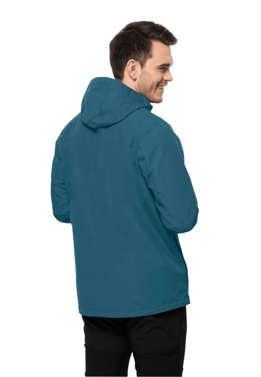 Altenberg 3in1 Jacket M New Blue Coral Brand Jack Wolfskin