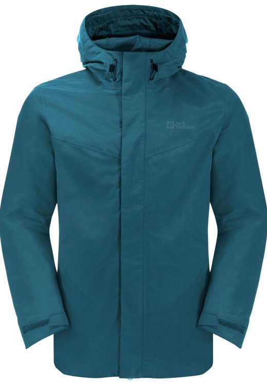 Altenberg 3in1 Jacket M New Blue Coral Brand Jack Wolfskin