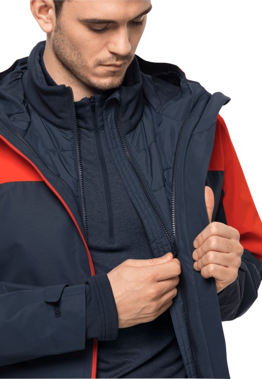 Brand Jack Wolfskin Collections Glaabach 3in1 Jacket M Wild Brier