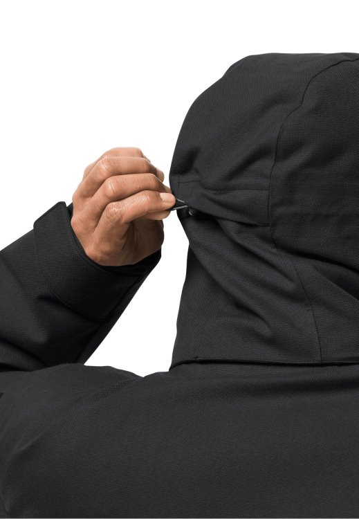 Brand Jack Wolfskin Black Fierce Wind Parka M