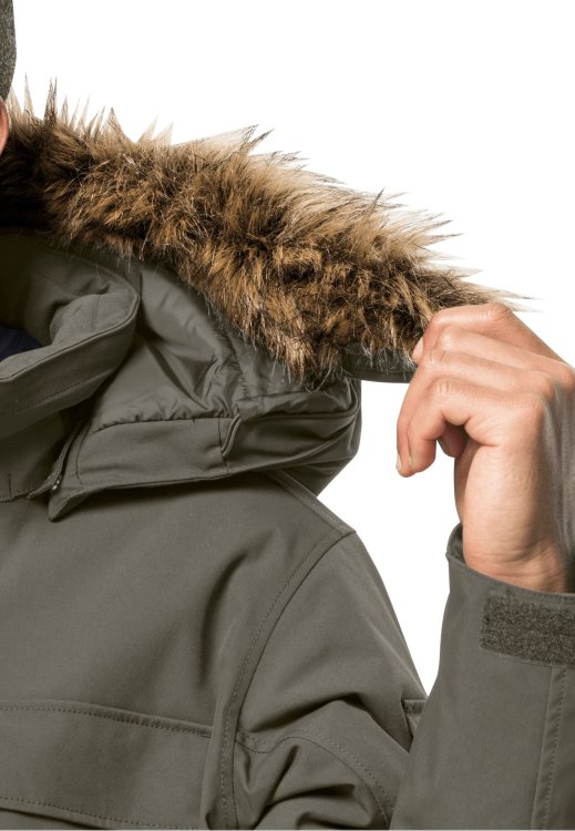 Dusty Olive Brand Jack Wolfskin Glacier Canyon Parka Best