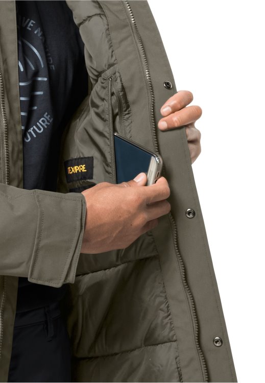 Dusty Olive Brand Jack Wolfskin Glacier Canyon Parka Best