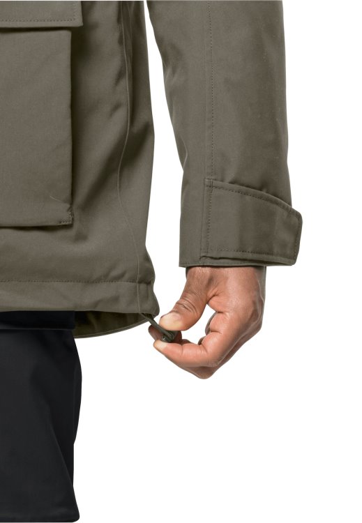 Dusty Olive Brand Jack Wolfskin Glacier Canyon Parka Best