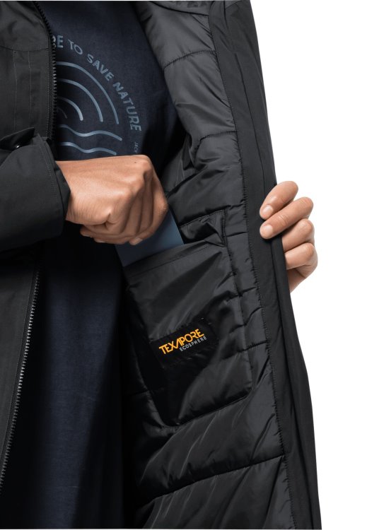 Brand Brand Jack Wolfskin Black Koenigsbau Parka M