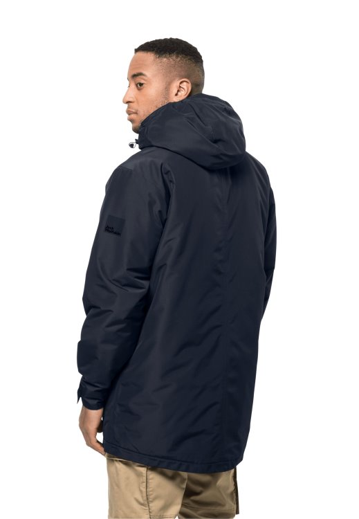 Winterlager Parka M Night Blue Brand Jack Wolfskin Fashion