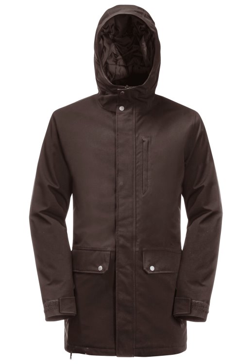 Berghang Parka M Dark Oak Collection Brand Jack Wolfskin