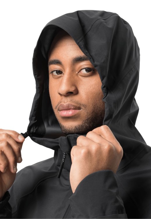 Bike Commute Mono Jacket M Collections Brand Jack Wolfskin Phantom