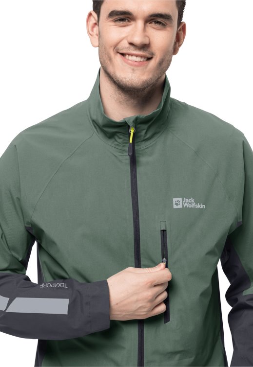 Hedge Green Brand Jack Wolfskin Morobbia 2.5l Jacket M Fashion
