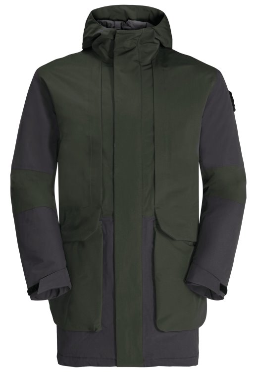 Alex 2l Ins Parka M Brand Jack Wolfskin Antique Green Fashion