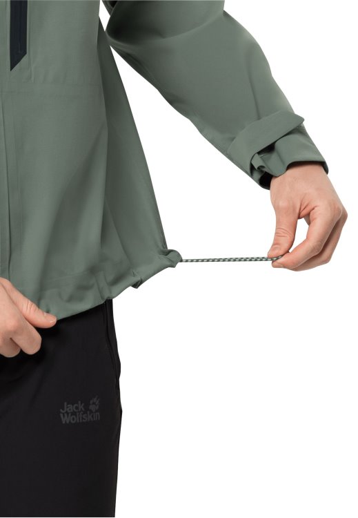 Original Tapeless Jacket M Brand Jack Wolfskin Hedge Green