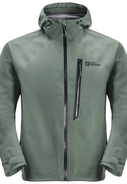 Original Tapeless Jacket M Brand Jack Wolfskin Hedge Green