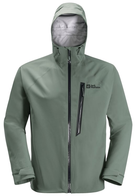 Original Tapeless Jacket M Brand Jack Wolfskin Hedge Green
