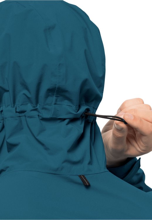 Hot Pack & Go Shell M Blue Coral Brand Jack Wolfskin