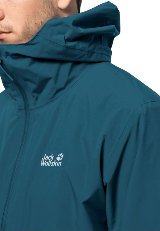 Hot Pack & Go Shell M Blue Coral Brand Jack Wolfskin