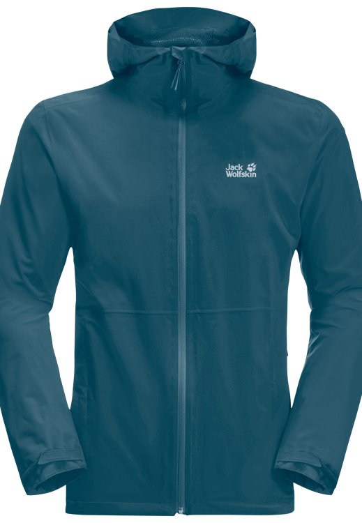 Hot Pack & Go Shell M Blue Coral Brand Jack Wolfskin