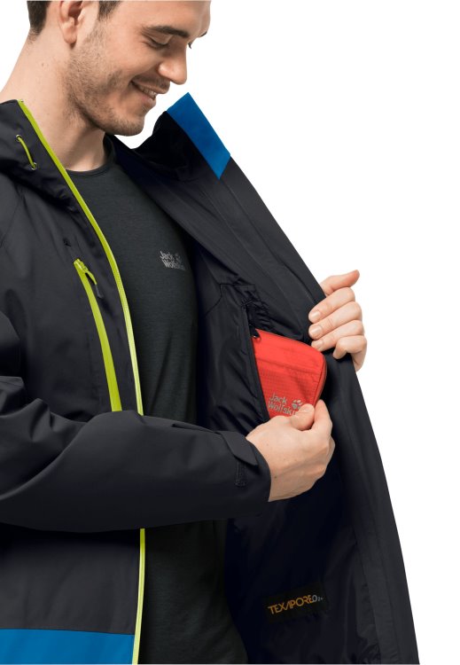 Eagle Peak 2l Jacket M Phantom Brand Jack Wolfskin Origins