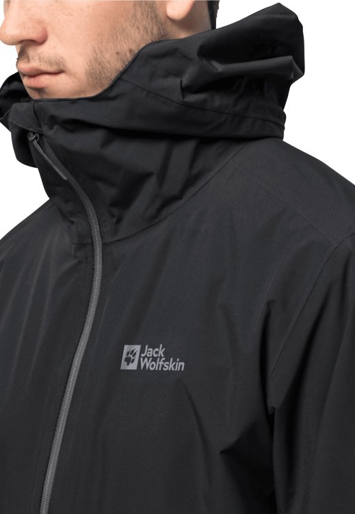 Pack & Go Shell M Black Brand Brand Jack Wolfskin