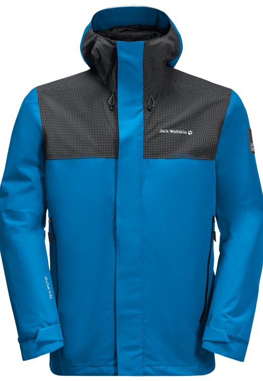 Blue Pacific Dna Block Jacket M Brand Jack Wolfskin Original