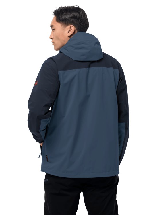 Thunder Blue Go Hike Jacket M Hot Brand Jack Wolfskin